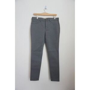 Pilcro & the Letterpress Serif Ponte Knit Gray Stretch Legging Pants Size 30 NWT